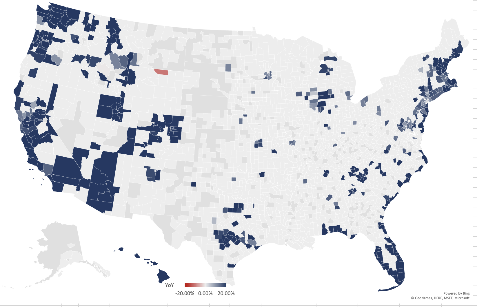 National luxe real estate report map 2022-01