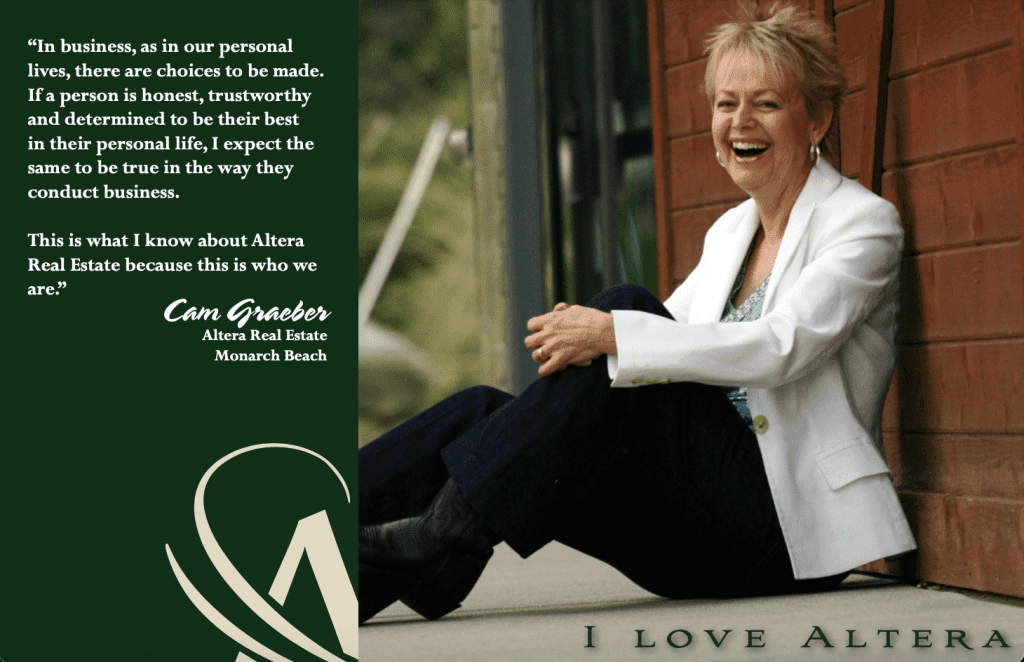 Testimonial Recruiting Campaign 1 Testimonial card with a seated woman and attributed quote.