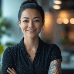Real estate luxury leaders - cpollinger a front view of a mid 30s woman with subtle arm tatt a5503910 eb2c 4b58 b2da 58808152b88b