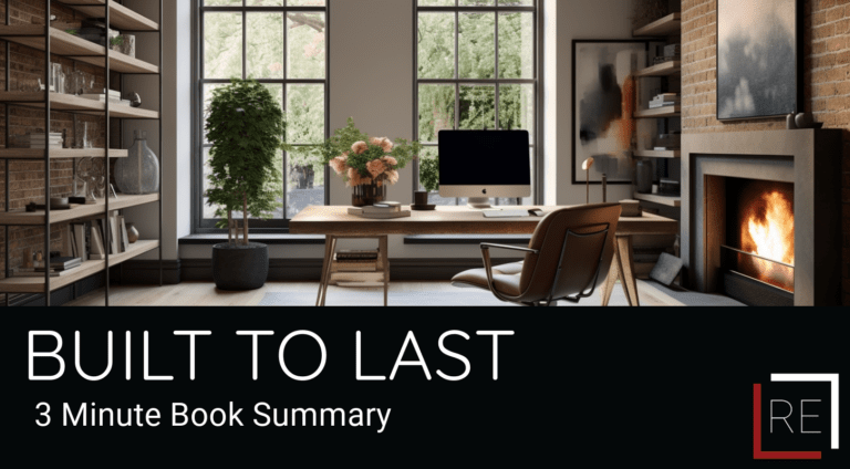 Real Estate Luxury Leaders - book summary title photo in a minimalistic style 1