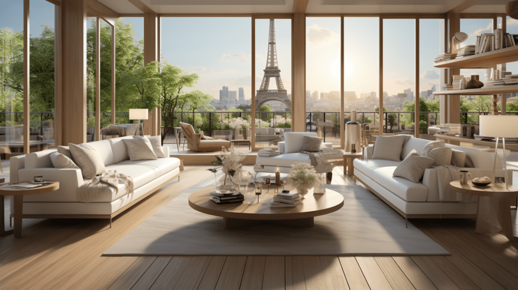 Luxury Real Estate Networks: 2024 Rankings And Comparative Synopsis 3 Luxury living room with large windows in a paris residence