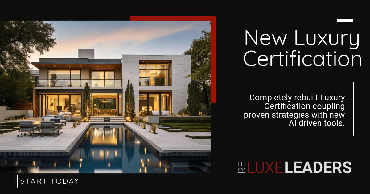 Luxury Real Estate Agent Certification