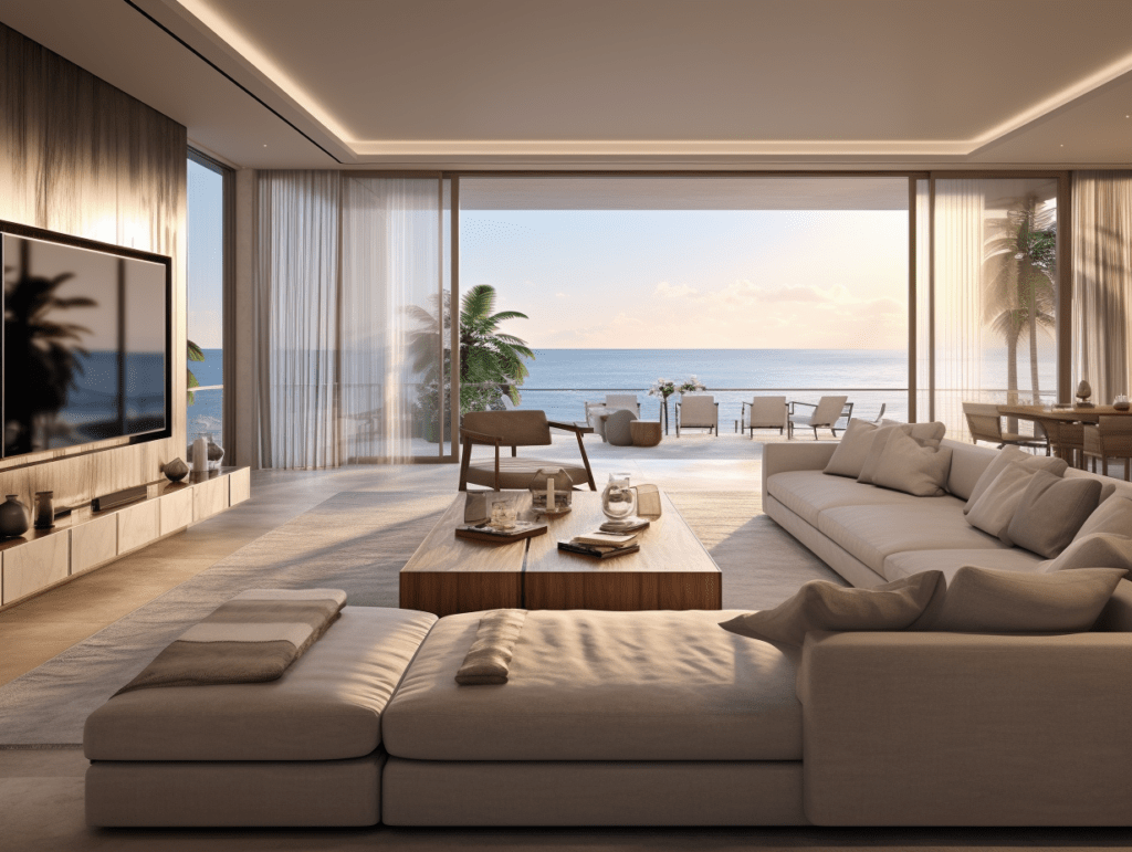 5 Chatgpt Prompts For Luxury Real Estate To Optimize Your Sales Funnel 3 Luxury family room with ocean view in miami