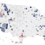 Us luxury real estate report map august 2024