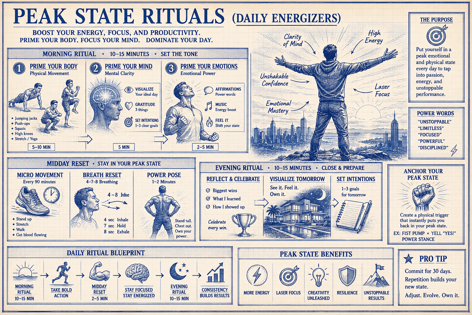 Peak State Rituals (Daily Energizers)