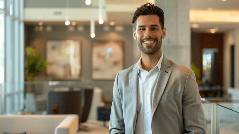 Real Estate Luxury Leaders - cpollinger A front view of a mid 20s man. Dressed in smart busi 2a4ab3ed 13cd 4fae aa33 1f4a2398f8aa