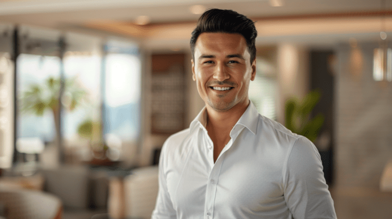 Real Estate Luxury Leaders - cpollinger A front view of a mid 20s man. Dressed in smart busi c98d63f5 2b65 423c af44 e59c36d0a627