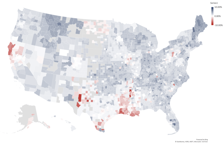 Real Estate Luxury Leaders - National Real Estate Forecast Map 2024 12