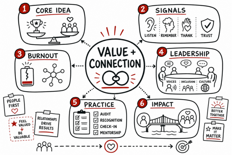 Real Estate Luxury Leaders - mattering the secret to a life of deep connection an doodle summary 2026 06 04