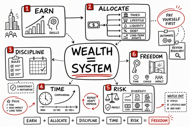 Real Estate Luxury Leaders - the algebra of wealth doodle summary 2026 06 16
