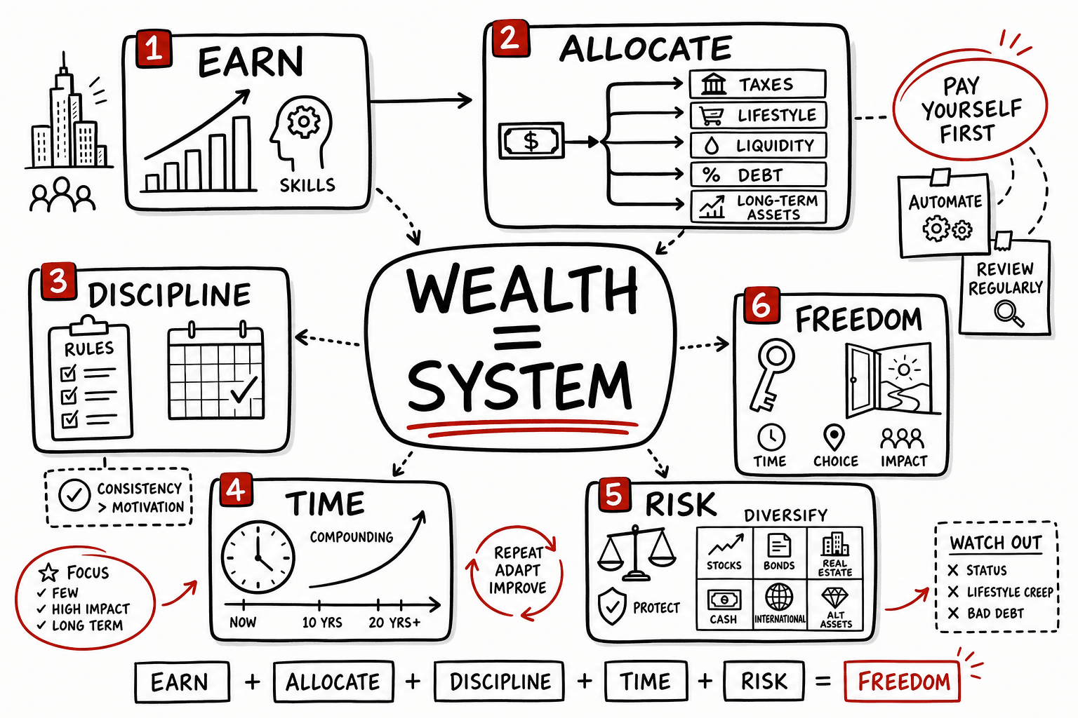 The Algebra of Wealth Summary: Review for High Earners