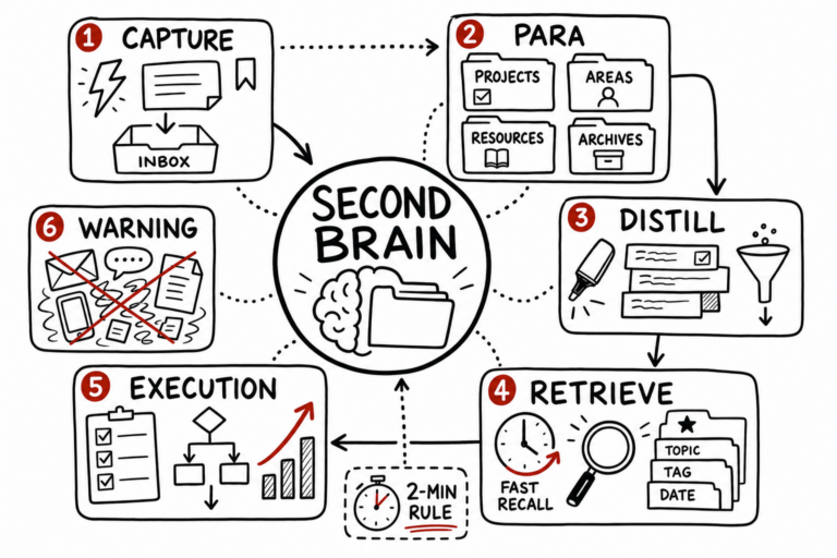 Real Estate Luxury Leaders - building a second brain doodle summary 2026 07 03