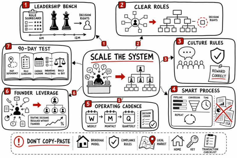 Real Estate Luxury Leaders - high growth handbook doodle summary 2026 07 25