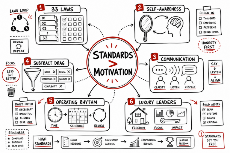 Real Estate Luxury Leaders - the diary of a ceo doodle summary 2026 07 05