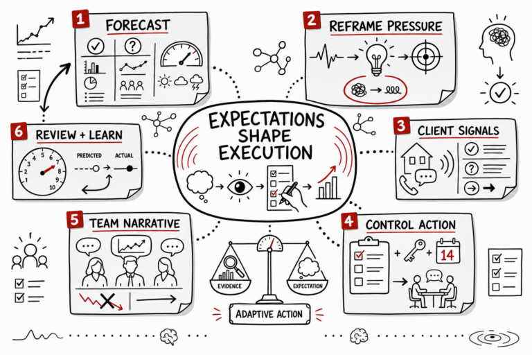 Real Estate Luxury Leaders - the expectation effect doodle summary 2026 08 03
