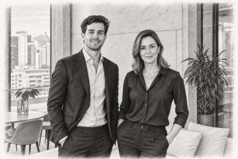 Real Estate Luxury Leaders - listing and platform decisions 739920 two person stone wall portrait graphite v1 0ca83897a88e