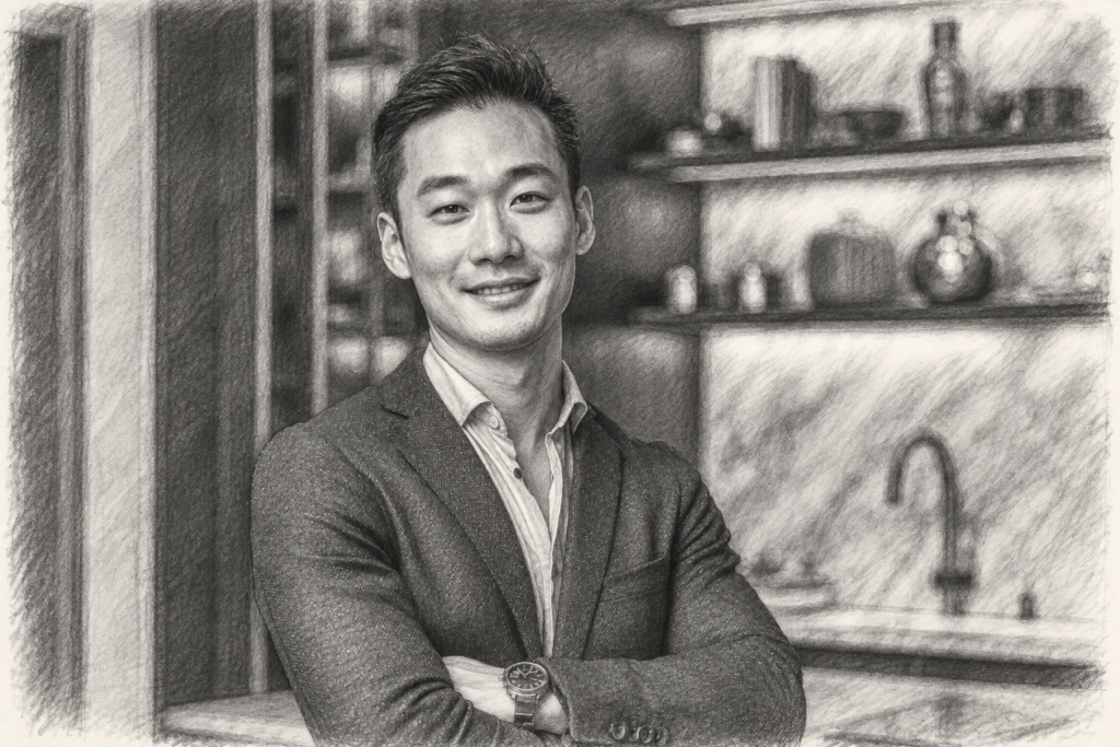 Secrets For Luxury Brokers: 7 Ways To Unlock The Full Potential Of Your Team 1 Man standing in a bright kitchen.