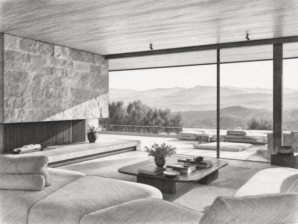6 Systems To Lead And Scale A Hybrid Luxury Brokerage 1 Smiling woman standing in a living room.