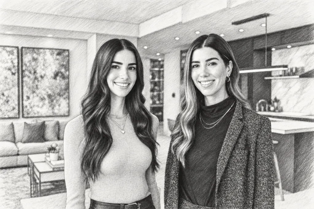 Revolutionizing Luxury Service: Unconventional Training Tactics For Elite Agents — Re Luxe Leaders® 1 Two women standing together in a kitchen.
