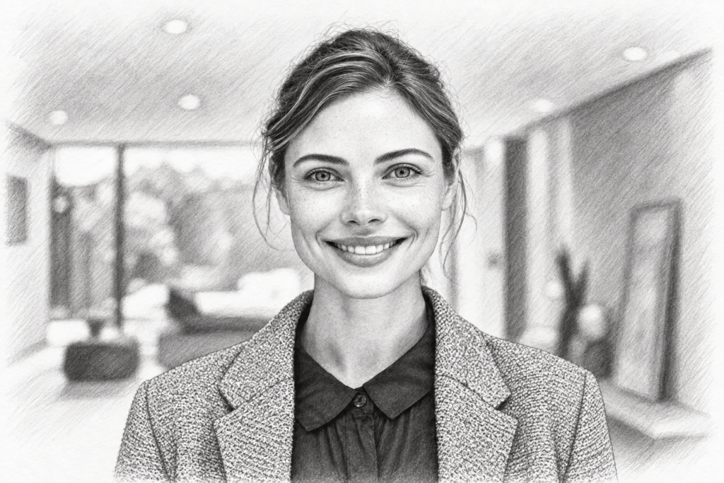 Luxury Real Estate Investment Strategies For Agents And Family Offices 1 Smiling bearded man standing in a bright residential entry.