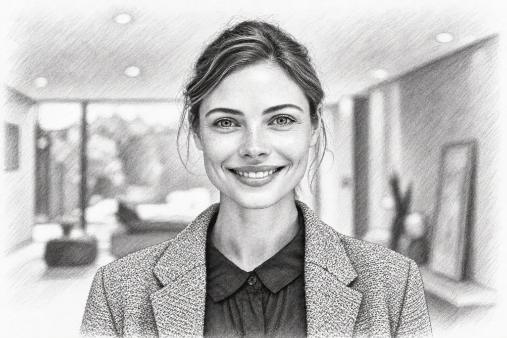 Luxury Real Estate Investment Strategies For Agents And Family Offices 1 Smiling bearded man standing in a bright residential entry.