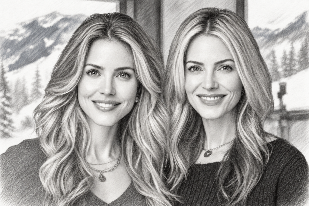 Luxury Real Estate Brand Partnerships That Actually Scale Influence 1 Two women standing together.